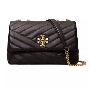 Tory Burch Chevron Leather Cross Body Bag